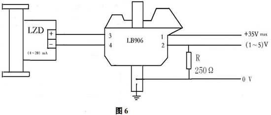 指針式金屬管浮子流量計(jì)本安防爆型接線(xiàn)圖